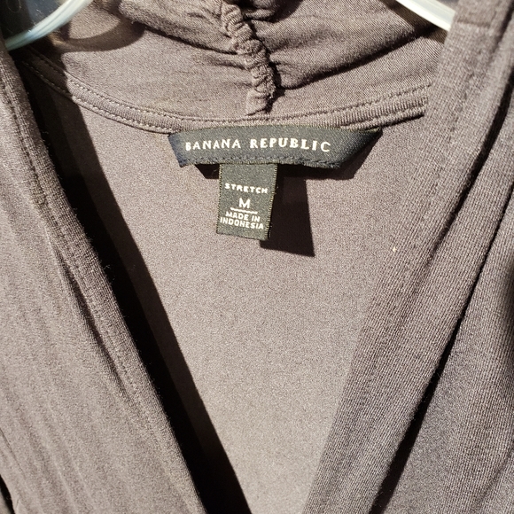 Banana Republic gray faux wrap dress - Picture 2 of 4